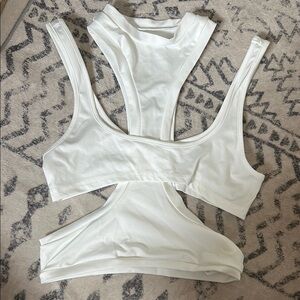 SHEIN White Crop Top